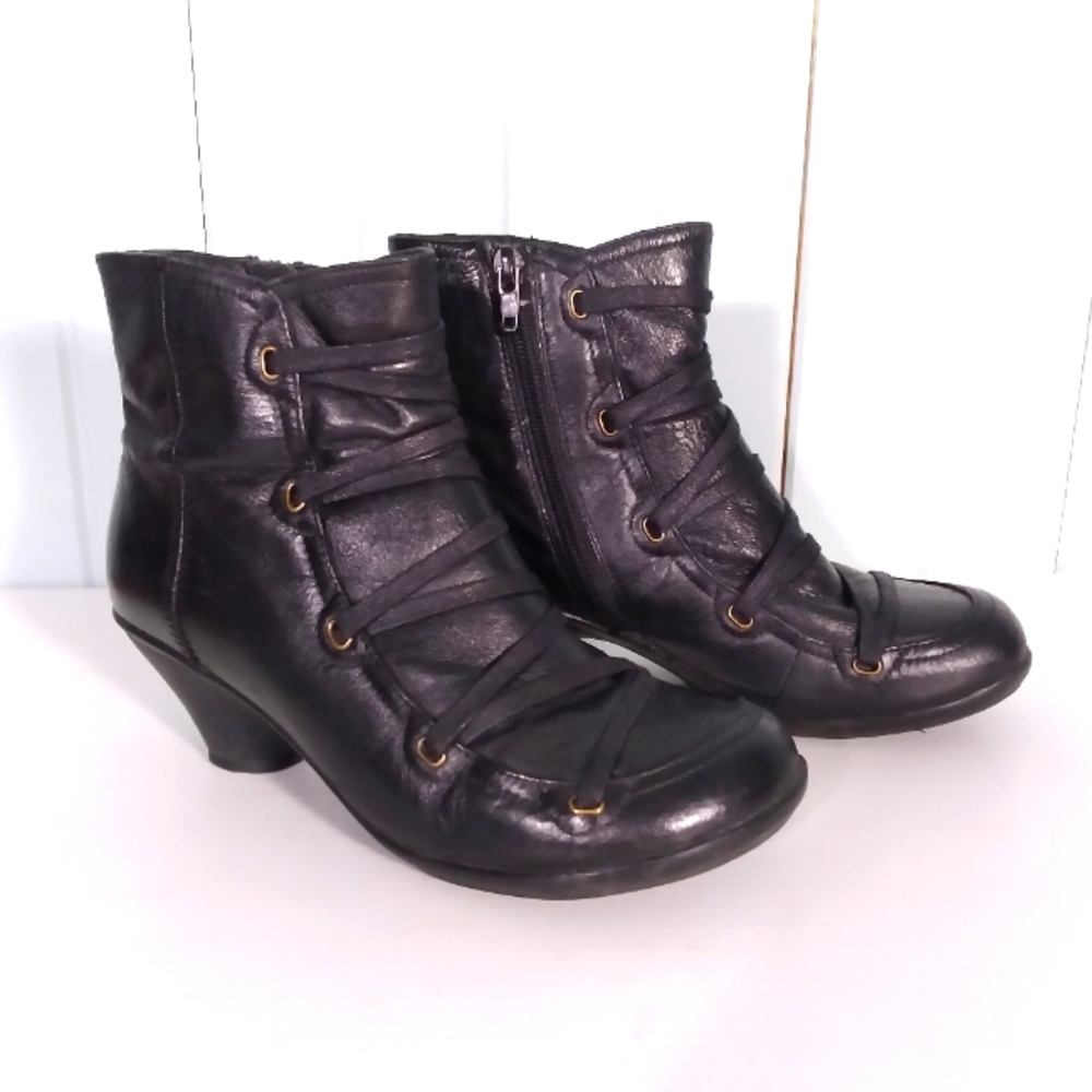 Miz Mooz CLAUDIA Leather Ankle Boot